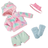 Our Generation Doll With Cat Pajama Mandy BD31592Z - Colorland Toys